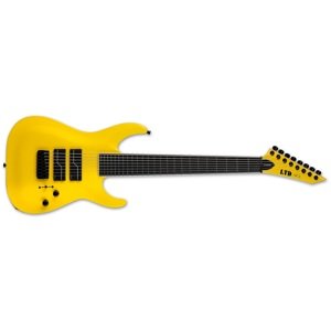 ESP LTD Stephen Carpenter SC-608 Baritone Yellow