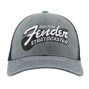 Fender Stratocaster Guitar Hat Heather Gray