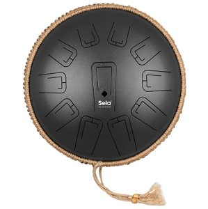 Sela Unity Tongue Drum 13" C Minor Black 432 Hz