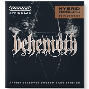 Dunlop Behemoth Hybrid Wound Nickel Bass Strings 50-125 5-String