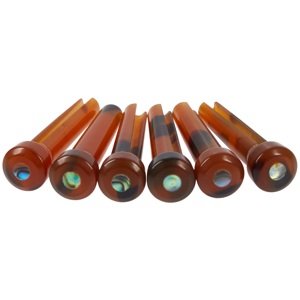 Furch Bridge Pins Tortoise/Pearl dot