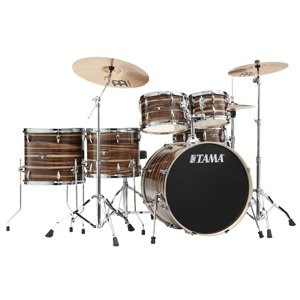Tama Imperialstar Coffee Teak Wrap Rock Set II