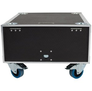 Razzor Cases HEXA 4U sliding door rack 512, spring-loaded, with 100mm