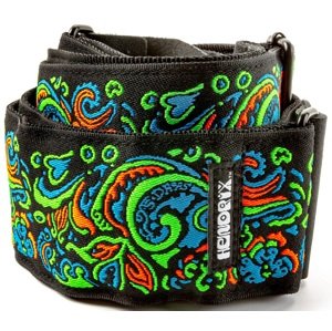 Dunlop Jimi Hendrix Blacklight Love Drops Blue Strap