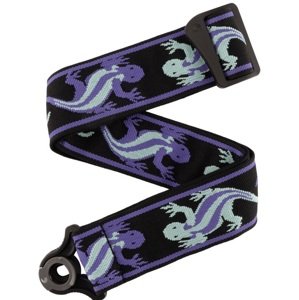 D'Addario Auto Lock Vintage Green/Blue Lizards