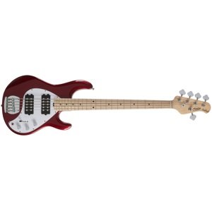 Sterling by Music Man SUB StingRay 5 HH Candy Apple Red