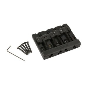 Fender HiMass Bass Bridge Zinc Saddles Black