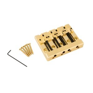 Fender HiMass Bass Bridge Brass Saddles Gold