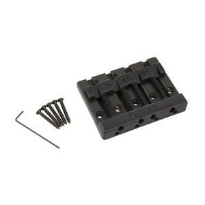 Fender HiMass Bass Bridge Brass Saddles Black