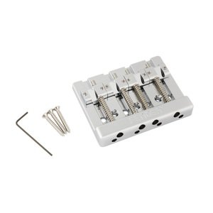 Fender HiMass String-Through Bass Bridge Brass Saddles Chrome