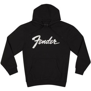 Fender Logo Date Back Hoodie Black M
