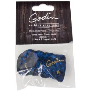 Godin Guitar Picks Heavy .96 mm Blue Pearl