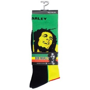 Perri's Leathers Bob Marley Rasta Casual Crew Mens