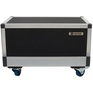 Razzor Cases FUSION Amplifier Case  627 x 260 x 348mm, with wheels