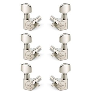 Schaller M6 135 3 left + 3 right Nickel Locking 21,0