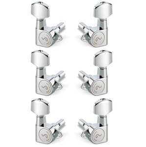 Schaller M6 135 3 left + 3 right Chrome Locking 21,0