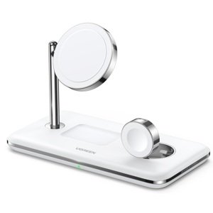 Ugreen 90326 Wireless Charger MPP (Apple 15W) 3 in 1 White