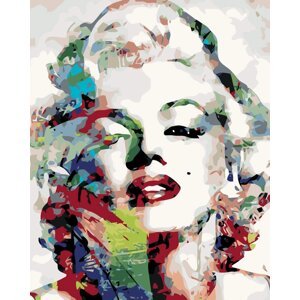 Zuty Maľovanie podľa čísel Marilyn Monroe