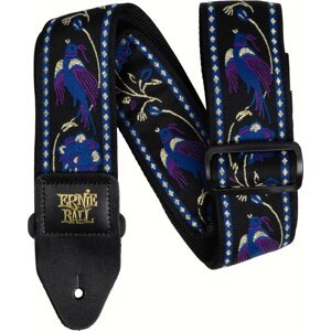 Ernie Ball Classic Jacquard Guitar/Bass Strap Gitarový pás Purple Pleasant Pheasant