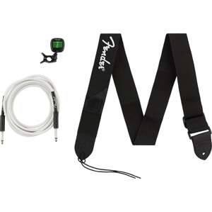 Fender Accessories Bundle Pack Cable Tuner Strap Gitarový pás