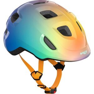MET Hooray Multicolour/Glossy S (52-55 cm) Detská prilba na bicykel