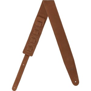 Cascha CGS-SL2 Leather Standard Gitarový pás Brown