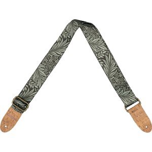 Cascha CGS-VC8 Vegan Cork Gitarový pás Olive Jungle