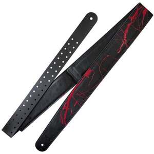 Richter Gary Holt Signature Gitarový pás Black & Red