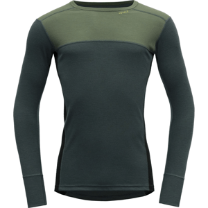 Devold Lauparen Merino 190 Shirt Man Forest/Woods/Black M Termoprádlo
