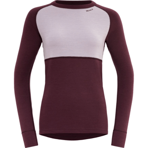 Devold Expedition Merino Silk Shirt Woman Port/Orchid XS Termoprádlo