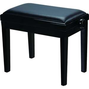 Pianonova HY-PJ023 Drevená klavírna stolička Black Gloss