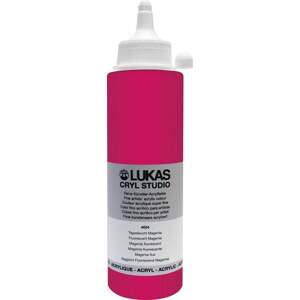 Lukas Cryl Studio Akrylová farba Fluorescent Magenta 250 ml 1 ks
