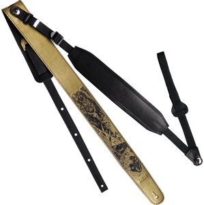 Richter Matt Heafy Signature Ibaraki Gitarový pás Gold/Black