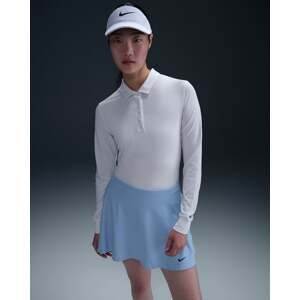 Nike Dri-Fit Victory Womens Long Sleeve White/Black L Polo košeľa