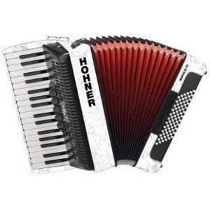 Hohner Bravo III 72 Klávesový akordeón White