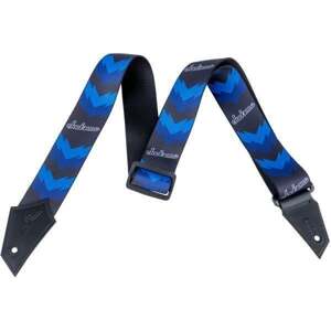 Jackson 299-3258-003 Gitarový pás Double V Black/Blue